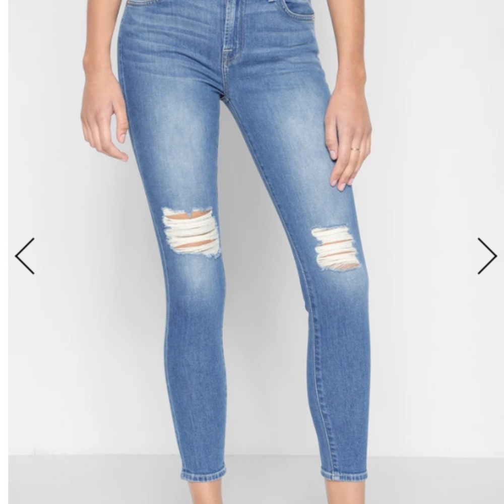 7 For All Mankind – The Ankle Gwenevere Skinny Jeans